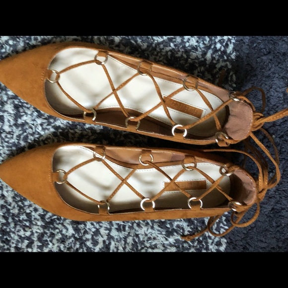 Forever 21 lace up flats - Picture 5 of 7